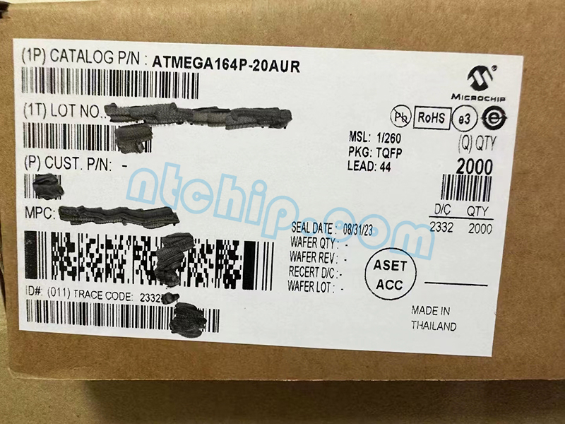 One box ATMEGA164P-20AU One box ATMEGA164P-20AU